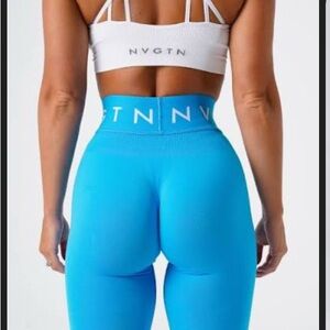 NVGTN Sport Seamless Leggings Aqua